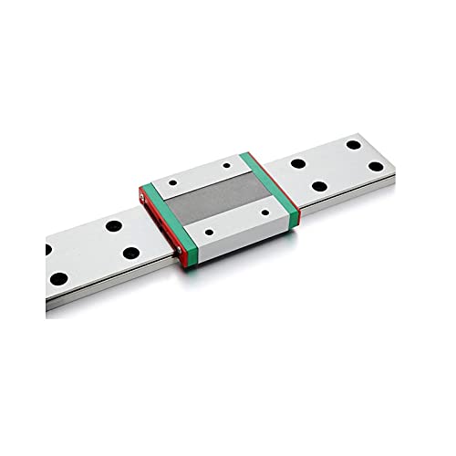 Fachmann 1pc lineare Schiene mit 1 stück Block, MGW7 MGW12 MGW15 MGW9 L200 350 500 600 80 0mm Miniatur. MGN Linearführung MGW Wagen (Color : MGW7C, Guide Length : One Piece Block) von WUXUN