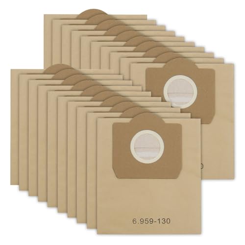 20 Stück Staubsauger-Papierbeutel, Kompatibel Mit Kärcher 6 959 130.0 / A2201, Nass- Und Trockenstaubfilter-Ersatz 20 Stück Staubsauger-Papierbeutel, Kompatibel Mit Kärcher 6 959 130.0 / A2201, Nass- Und Trockenstaubfilter-Ersatz von WUYJCVHK