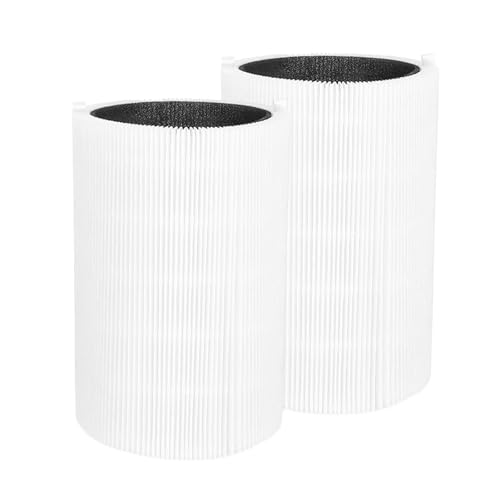 Luftreinigerkartusche, Kompatibel Mit Blueair Blue Pure 411, 411, Luftreinigerfilter(2pcs) von WUYJCVHK