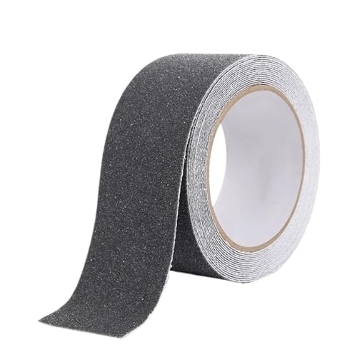 2 Stück 5M Anti-Rutsch-Klebeband, wasserdicht, rutschfest, for ältere Menschen, Treppen, Böden Für Drinnen Und Draußen(Gray,25mm) von WUYXTO
