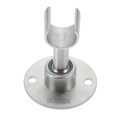 2 Stück Duschkopfhalterung aus Edelstahl, verstellbare Wandhalterung for Duschkopf mit Schrauben Für Handbrause von WUYXTO