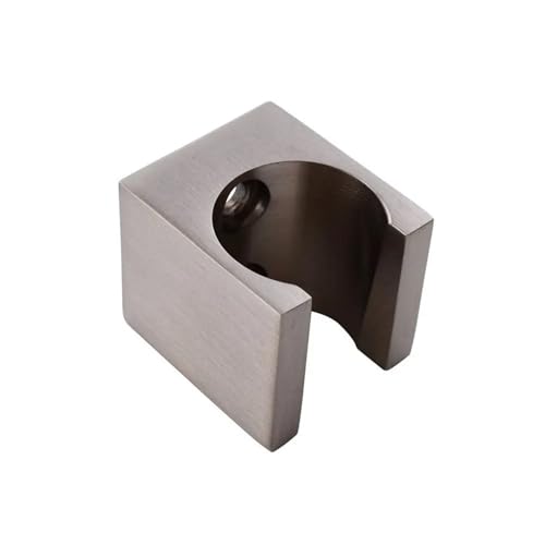 2 Stück Handbrause-Sprühkopfhalter, Halterung, Wandhalterung for Badezimmer, Handbrause, gebürstetes Nickel oder poliertes Chrom Für Handbrause(Grey) von WUYXTO