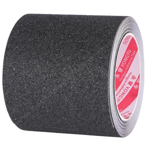 2 Stück rutschfeste PVC-Griffbandstreifen, reibungsstarke Deck-Griffbandstreifen, wasserdichtes und rutschhemmendes Band for Stufen im Außenbereich, Kellertreppe Für Drinnen Und Draußen(Black,50mm) 2 Stück rutschfeste PVC-Griffbandstreifen, reibungsstarke Deck-Griffbandstreifen, wasserdichtes und rutschhemmendes Band for Stufen im Außenbereich, Kellertreppe Für Drinnen Und Draußen(Black,50mm) von WUYXTO