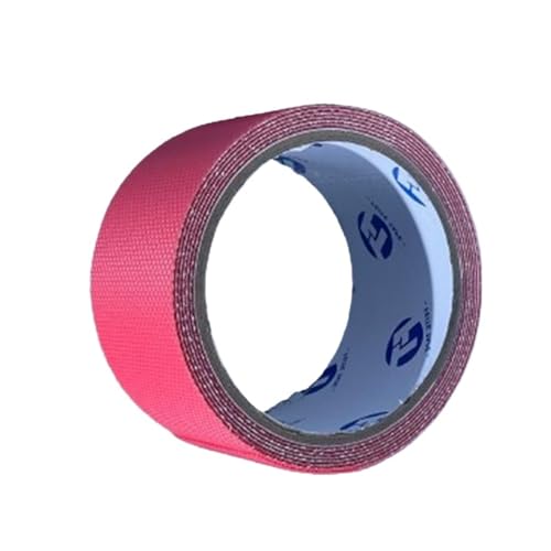 2-teiliges Anti-Rutsch-Klebeband, selbstklebendes, verschleißfestes, rutschfestes, transparentes Silikonpad, wasserdichter Anti-Rutsch-Griffstreifen mit Gittermuster Für Drinnen Und Draußen(Red,100mm) von WUYXTO