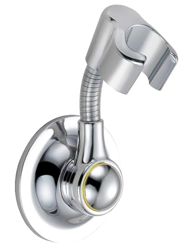 2PCS Duschkopfhalter Saugnapf Handhalterung Höhenverstellbar Multidirektionale abnehmbare Wandmontage Für Handbrause von WUYXTO