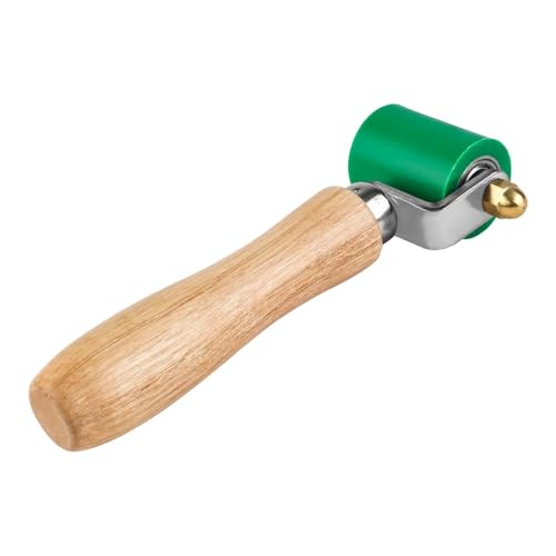 40 mm Silikon-Handrad, Kunststoff-Schweißpistolenrolle, hochtemperaturbeständige Nahtrolle, Zubehör for PVC-/TPO-/EPDM-Schweißwerkzeuge Für Kantenumleimer(Green A) von WUYXTO
