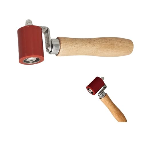 40mm Silicone Pressure Roller High Temperature Resistant Seam Bearing Wheel Resistance Welding Torch Für Kantenumleimer(Red A) von WUYXTO