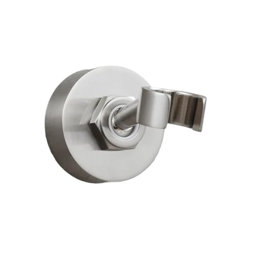 Duschkopfhalter aus Edelstahl 304, schwenkbar, verstellbar, Handbrausehalter, Bohrduschkopfhalterung Für Handbrause(Grey) von WUYXTO