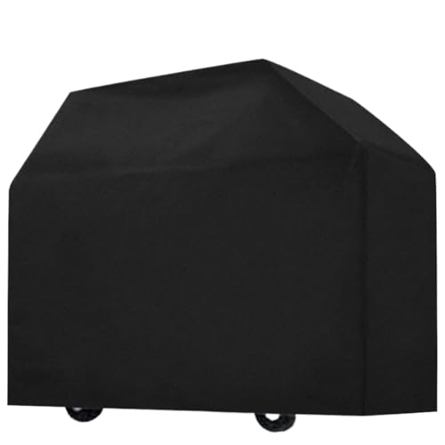 Grillabdeckung, wasserdichte, Outdoor-BBQ-Gasgrillabdeckung, Grillraucherabdeckung mit verstellbarem Saumseil Für Den Außenbereich(170x61x117cm) von WUYXTO