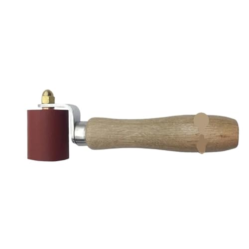 Hochtemperaturbeständige 40-mm-Lager-Silikon-Druckrolle zur Verwendung mit Heißluftpistole, Kunststoffschweißgerät for PVC Für Kantenumleimer(Red) von WUYXTO