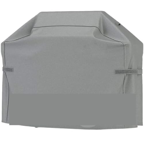 Robuste BBQ-Grillabdeckung for Außengrill, wasserdicht, wetterbeständig, lichtbeständig, mit Riemen, Gasgrillabdeckung Für Den Außenbereich(Grey,170x61x117cm) von WUYXTO