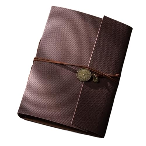 WUYXTO DIY Laminierung Fotoalbum Geschenk Fotobuch Umschlag Lagerung Selbstklebende handgemachte Paar Erinnerungen Erinnerungsbuch Für Geburtstag(Coffee Colour) von WUYXTO