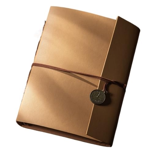 WUYXTO DIY Laminierung Fotoalbum Geschenk Fotobuch Umschlag Lagerung Selbstklebende handgemachte Paar Erinnerungen Erinnerungsbuch Für Geburtstag(Yellow) von WUYXTO