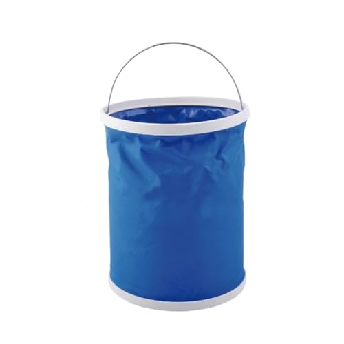 WUYXTO Faltbarer Eimer Falten Eimer Outdoor Tragbare Falten Eimer Camping Wandern Angeln Multi-Funktion Sauberes Werkzeug für Camping Wohnmobil(13L) von WUYXTO