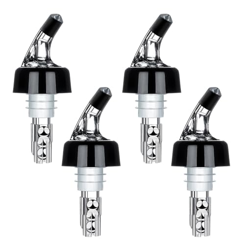WUZIA 4 Stück Messschnabel für Alkoholflaschen, Cocktailspender, 30 ml WUZIA 4 Stück Messschnabel für Alkoholflaschen, Cocktailspender, 30 ml von WUZIA