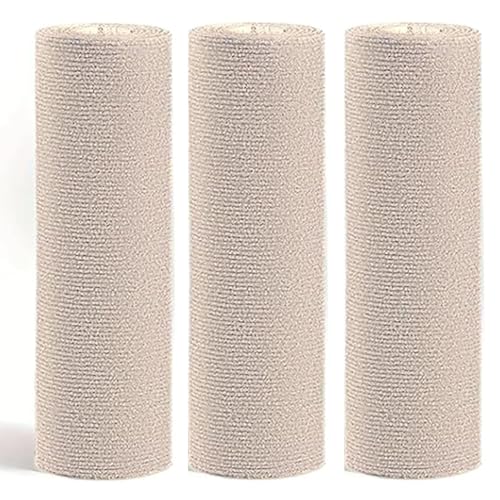 WUZILIN (beige, 40×200 cm, 3er-Pack) Katzen-Kratzmatte, Wand-Kratzer – vielseitige, Selbstklebende Alternative. Einfache Verwendung für Bäume, Wände, Möbel, Kratzbäume und zum Couch-Schutz von WUZILIN