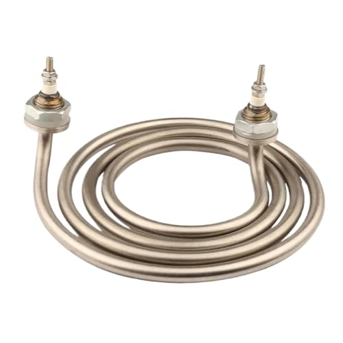 3000W 220V 4 Spule Spiraltyp Wasserkocher Edelstahl 304 Heizrohr-Heizelement For Elektroofen Und Kessel von WVGFAUXA