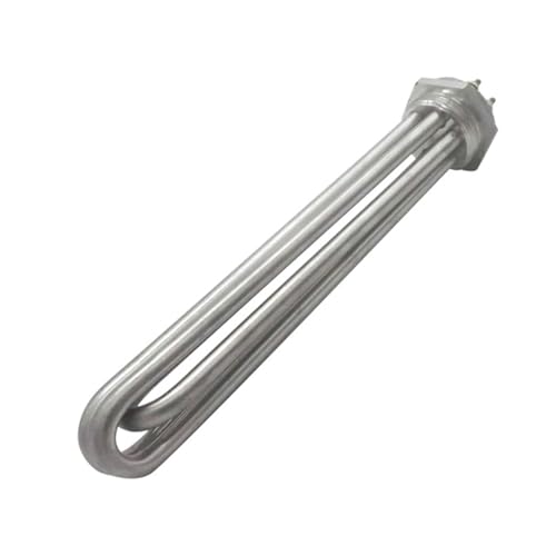 Heizelement, Kompatibel Mit LJXH, For DN40-Rohr-Wasser-Öl-Heizelement 304SS, Ersatzteile For Wärmeleitenden Ölofen(380V,6KW350L DN40 304SS) von WVGFAUXA