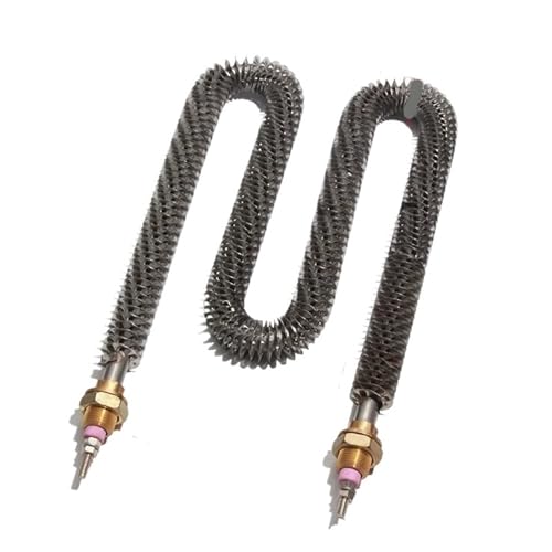 Heizelement, Kompatibel Mit SNDHEATE, Lamellenheizelement For Luft-WM-Typ, Rohrwärmerohr M18 X 25, 220 V, 1500 W(Copper thread,220V_3.5KW 450MM 500MML) von WVGFAUXA