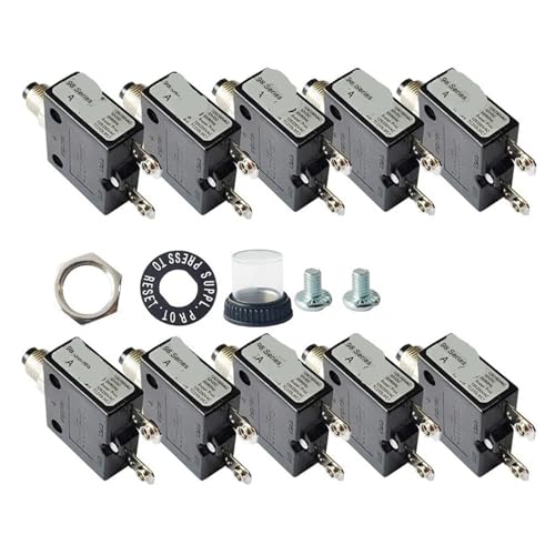 10 PCS 98 series 50A 250V Manual Reset Thermal Overload protector switch electronic Circuit Breaker SWITCH(50A) von WVPJJNXAFN