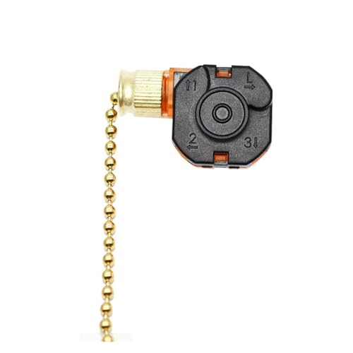 1pc 3089B-3 3 Speed 4 Wire Ceiling Fan Switch Pull Chain Control 1pc 3089B-3 3 Speed 4 Wire Ceiling Fan Switch Pull Chain Control von WVPJJNXAFN