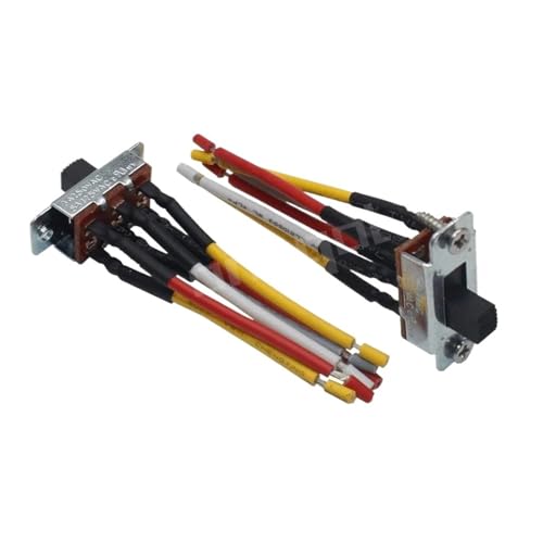 1pc 3a 250vac ZE-209-22 Celling Fan Reverse Direction DPDT Panel Vertical Wiring Slide Switches von WVPJJNXAFN