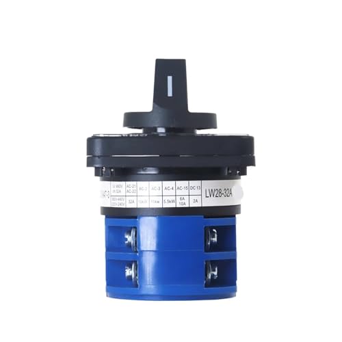 1pc LW28-32A 0-1 Changeover Switch 2 Position 3 Pole Rotary Switch 660V 20A Changeover Switch von WVPJJNXAFN