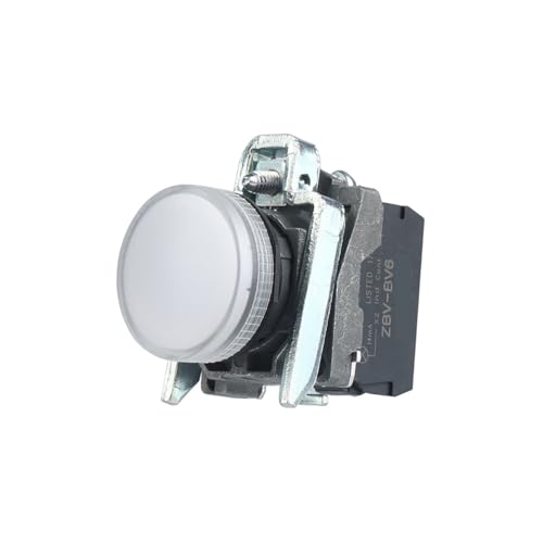 1pcs LAY4-BV6 22mm Panel Small LED Power Electronic Indicator Pilot Signal Light Lamp 5 Color 220V WHITE von WVPJJNXAFN