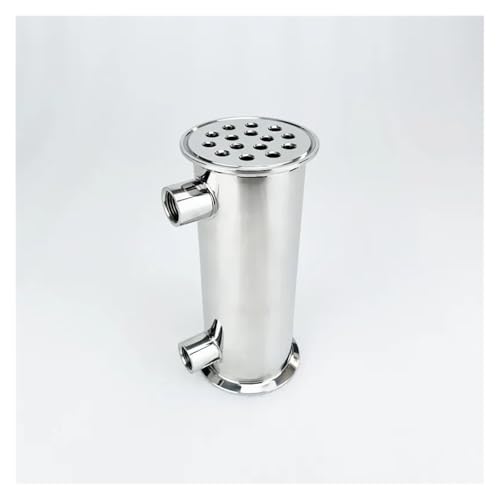 3" 76mm(OD91mm) Dephlegmator With 1/2" Female Thread, Length 200mm,15 Pipes Inside, ID8mm SS304 von WVPJJNXAFN