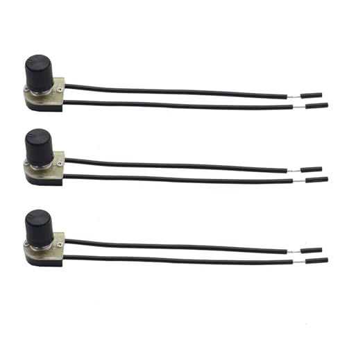 3PCS ZE-106 125V 6A On Off Rotary Cam Light Radio Oven switch With AWG 18 Cables von WVPJJNXAFN