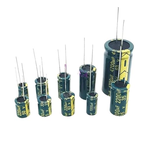 High Frequency Aluminum Capacitor 450V4.7UF 20PCS 8X12 High Frequency Aluminum Capacitor 450V4.7UF 20PCS 8X12 von WVPJJNXAFN