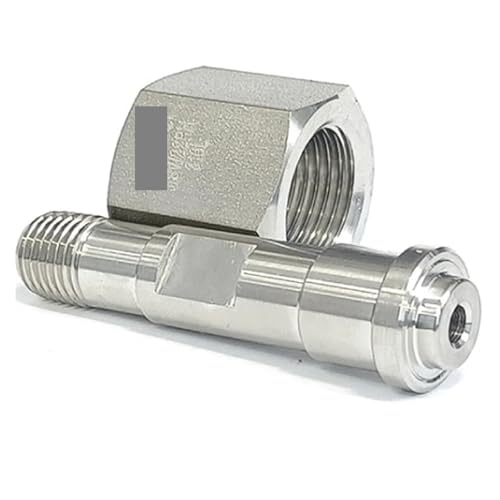 JISW22 Right Hand Female To 1/4" NPT Male SUS316L Stainless Steel Connector Pipe Fitting Coupler von WVPJJNXAFN