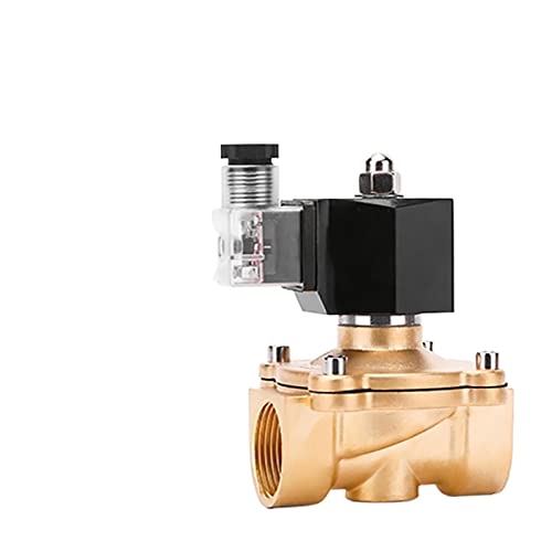 DN15-DN50 Energiesparendes, normalerweise geschlossenes motorisiertes Magnetventil, Messing-Umschaltventil, Wasserventil, AC220V, DC24V, 1 Stück(DC24V-WATERPROOF,DN20) von WVRWFDLW