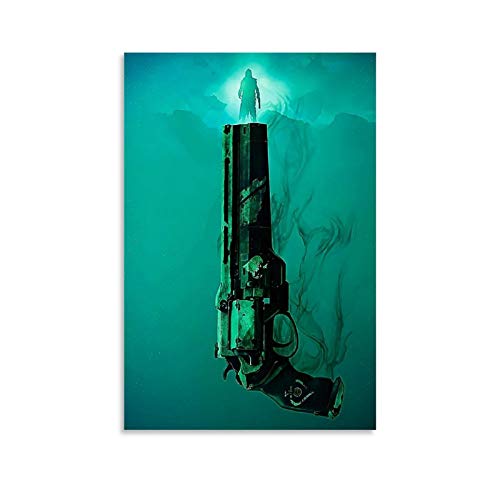 WVUR Armas De Cayde Destiny 2 Leinwand Kunst Poster und Wandkunst Bilddruck Moderne Familienzimmer Dekor Poster 12x18inch(30x45cm) von WVUR