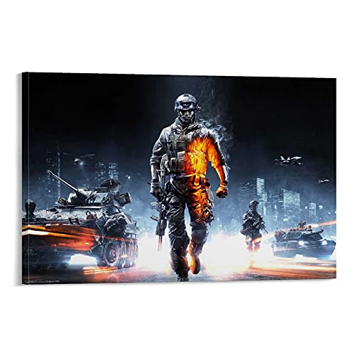 WVUR Battlefield 4 Wallpaper Hd Leinwand Kunst Poster und Wandkunst Bilddruck Moderne Familienzimmer Dekor Poster 12x18inch(30x45cm) von WVUR