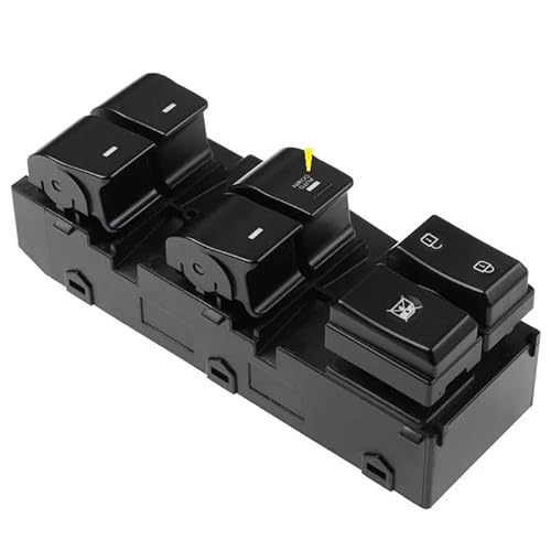 WWCYGWQ Zubehör 93570-F2100 Master Elektrischer Fensterheberschalter 93570-F2000 93570-F20004X 93570F2100 Passend for Hyundai Elantra 2017 2018 2019 2020 Ersetzen(Auto Down) von WWCYGWQ