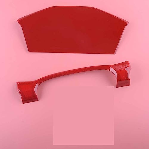WWCYGWQ Zubehör Rot Auto Innen Dashboard Abdeckung Trim Aufkleber Rahmen Set Dekoration Fit for Toyota Tacoma 2016 2017 2018 2019 2020 2021 Ersetzen von WWCYGWQ