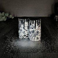 Käfer Salzstreuer, Salz Pfeffer, Gothic Streuer, Küchentöpfe, Seltsam Und Wunderbar, Goth Bugs, Handbemalt, Keramik Home Geschenk, Creepy Crawlies von WWCeramicsUK