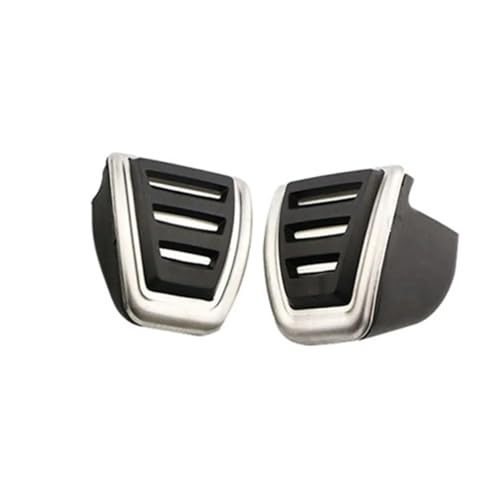 WWERTYY Auto-Fußpedal-Pads für VW für Cross für Coupé für Arteon für Jetta MK7 für Touran 2016 2017 2018 2019 2020 Zubehör Auto-Pedal-Pad-Abdeckung Auto-Pedale (2 Stück MT Bremskupplung) von WWERTYY