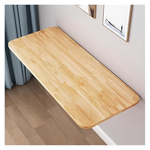WWERTYY Wandschreibtisch, ausklappbarer Esstisch, Wäscheklapptisch, an der Wand montierter Klapptisch, Büroschreibtisch, schwebender Laptop-Schreibtisch, an der Wand montierte klappbare We von WWERTYY