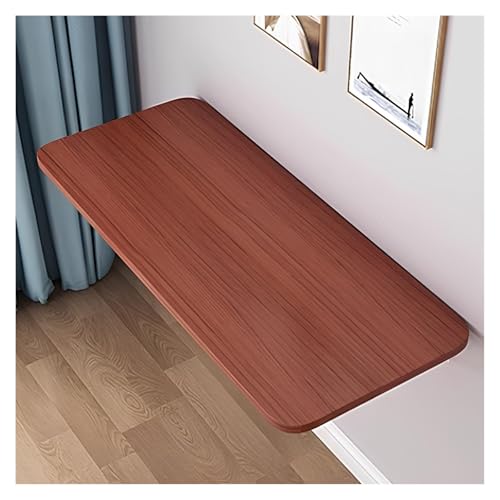 WWERTYY Wandschreibtisch, ausklappbarer Esstisch, Wäscheklapptisch, an der Wand montierter Klapptisch, Büroschreibtisch, schwebender Laptop-Schreibtisch, an der Wand montierte klappbare We von WWERTYY