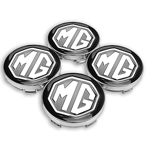 4pc 56mm 60mm. Mg. Rad Center HUB CAPS Auto Emblem Abzeichen Logo Wheel Center Cap for MG 3 5 6 7 Morris GS GT MG350 MG3SW ZS-Garagen (Color : MG hub Cap) von WWFAN