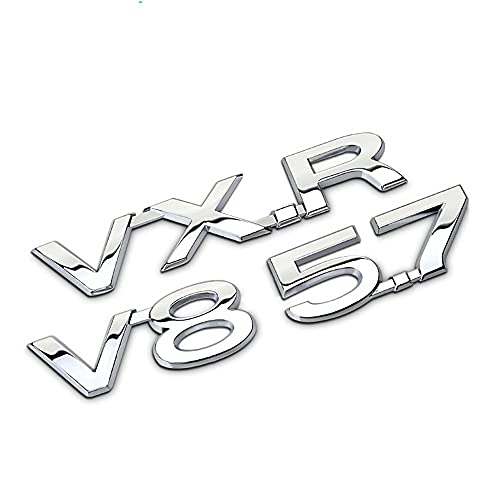 WWFAN 1 stücke 3D Metall. VXR V8 5.7. Auto Side Fender Heckkoffer Emblem Abzeichen Aufkleber Aufkleber for Mercedes-Benz Car Styling (Color Name : 2) von WWFAN