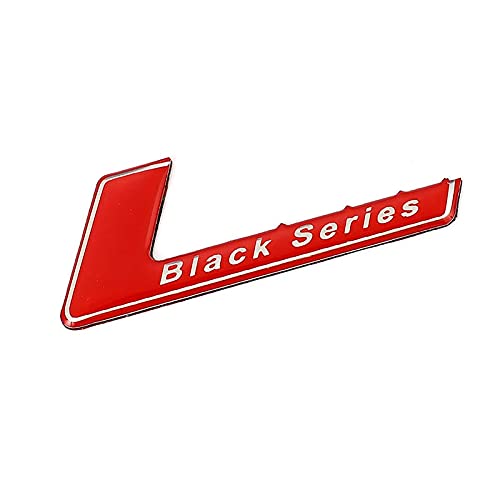 WWFAN Auto Aufkleber Emblem Abzeichen Abziehbilder Schwarzer Serie Logo Aufkleber for Mercedes SLS AMG W204 W203 W207 W211 W219 C63 C63 Auto-Styling. (Color Name : Red) von WWFAN