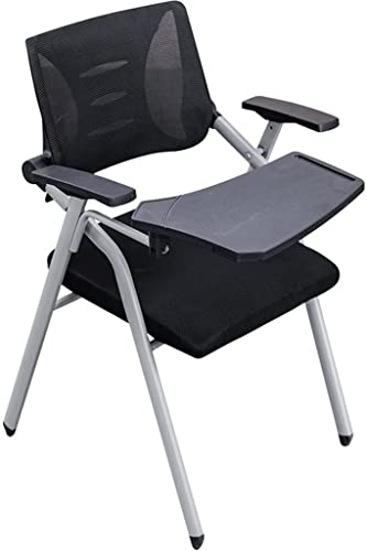 WWFAN Klappbarer Bürostuhl Einfacher Computerstuhl Mitarbeiter Student Meeting Trainingsstuhl mit Schreibtafel Bequemer Sessel WWFAN Klappbarer Bürostuhl Einfacher Computerstuhl Mitarbeiter Student Meeting Trainingsstuhl mit Schreibtafel Bequemer Sessel von WWFAN