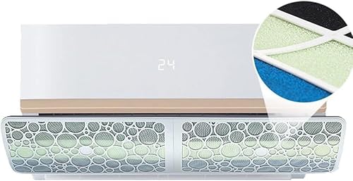 WWFAN Wandmontierte Klimaanlage Windschutz Luftauslass Windschutz Anti-Kühler Direktblasender Windschutz 120 cm von WWFAN