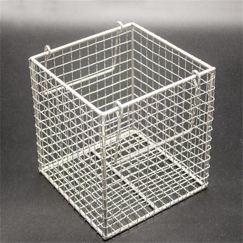 Instrument Sterilisation Baskets, Instrument Tray und Mesh Perforierte Körbe Sterilisation Lab Trays, mit Einziehbaren Griff, WWFKWEMK, a, von WWFKWEMK