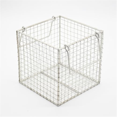Medical 304 Edelstahl-Sterilisationskorb, Waschkorb Instrumente Dental Instruments Labs Organizer Instrument Sterilisation Tray, WWFKWEMK, a, 15 * 10 * 10CM von WWFKWEMK