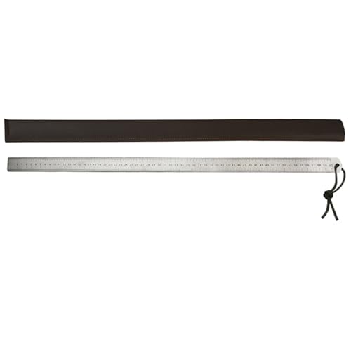 Extra lange Stahl-Messlineale, 5 mm dick, widerstandsfähiges Werkzeug mit klarer Skala für genaue Holzbearbeitung und Designs, nachhaltige Messlineale für Handwerker Extra lange Stahl-Messlineale, 5 mm dick, widerstandsfähiges Werkzeug mit klarer Skala für genaue Holzbearbeitung und Designs, nachhaltige Messlineale für Handwerker von WWHJR