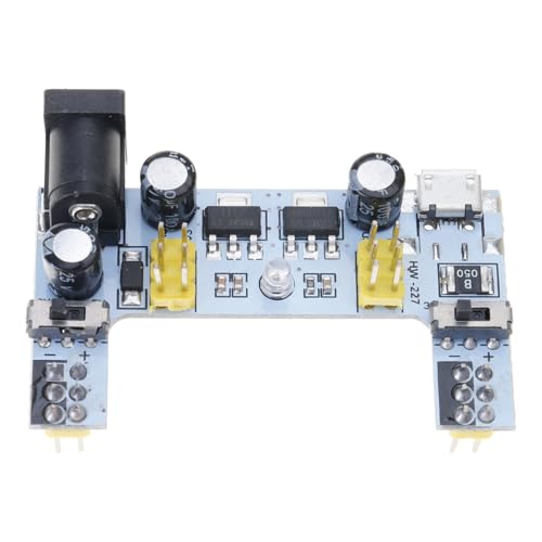 MB102 Steckplatine Netzteilmodul Weiß Breadboard Dediziertes Power-Modul 2-Wege 3,3 V 5 V MB102 Bread Board USB-Versorgung von WWHJR
